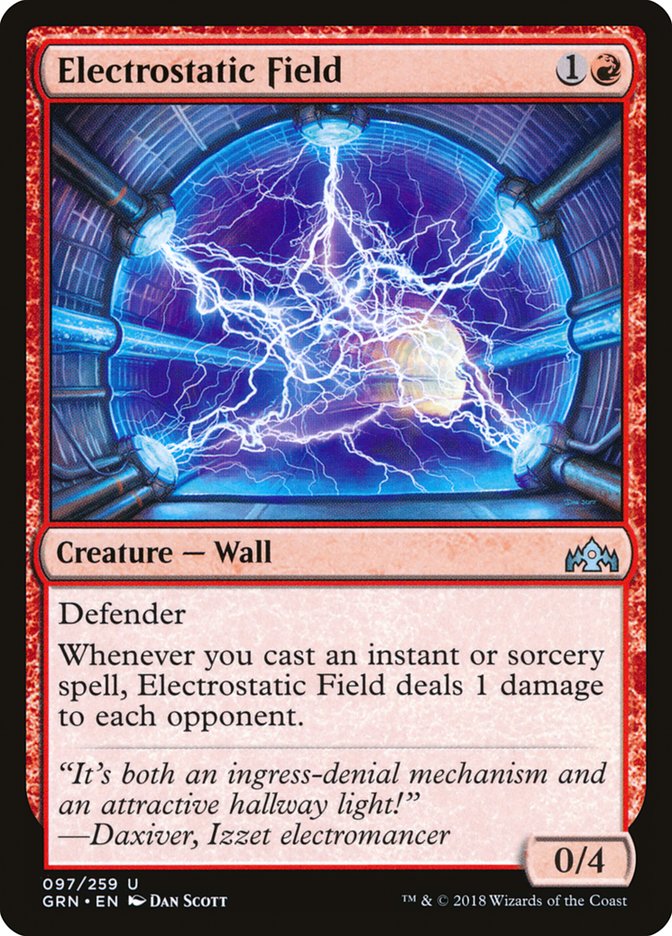 Electrostatic Field [Guilds of Ravnica] | Tables and Towers