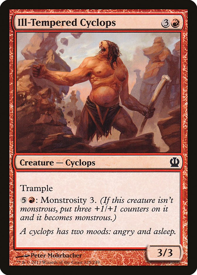 Ill-Tempered Cyclops [Theros] | Tables and Towers