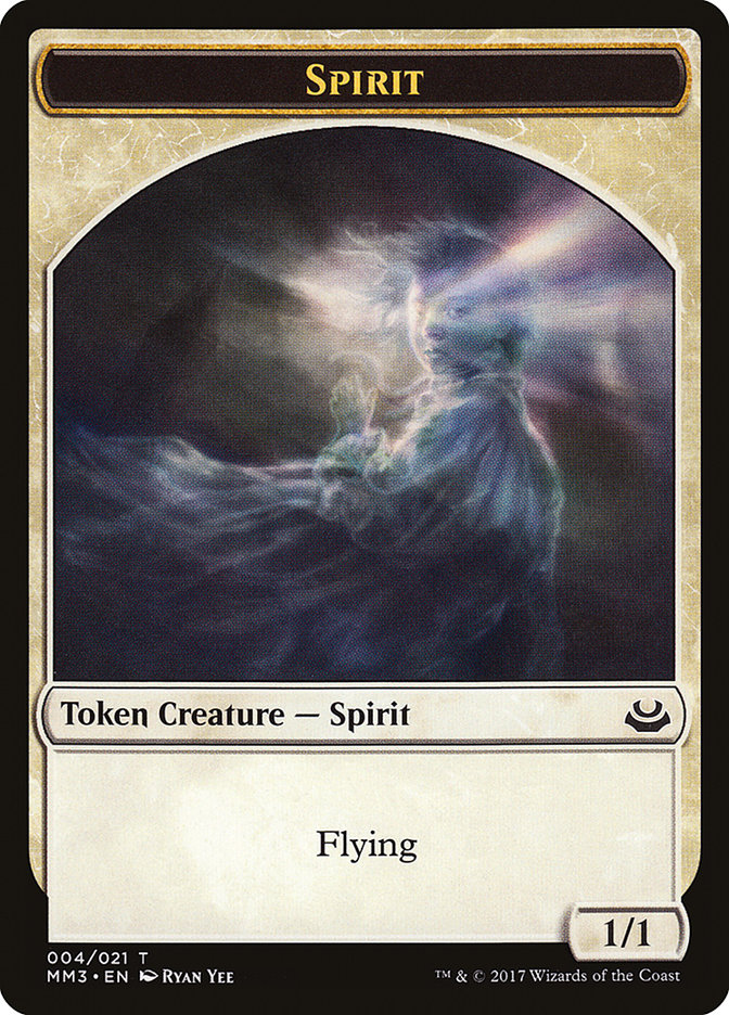 Spirit Token [Modern Masters 2017 Tokens] | Tables and Towers