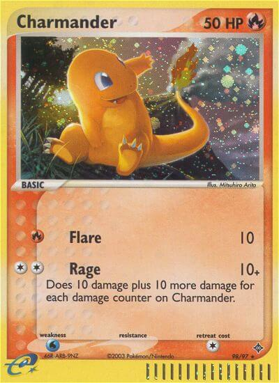 Charmander (98/97) [EX: Dragon] | Tables and Towers