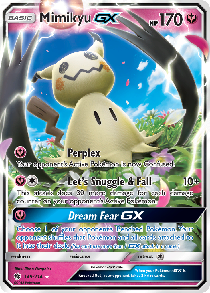 Mimikyu GX (149/214) [Sun & Moon: Lost Thunder] | Tables and Towers