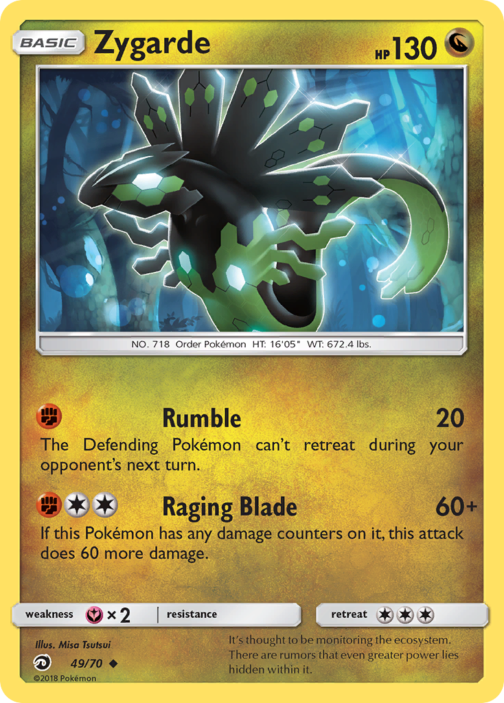 Zygarde (49/70) [Sun & Moon: Dragon Majesty] | Tables and Towers