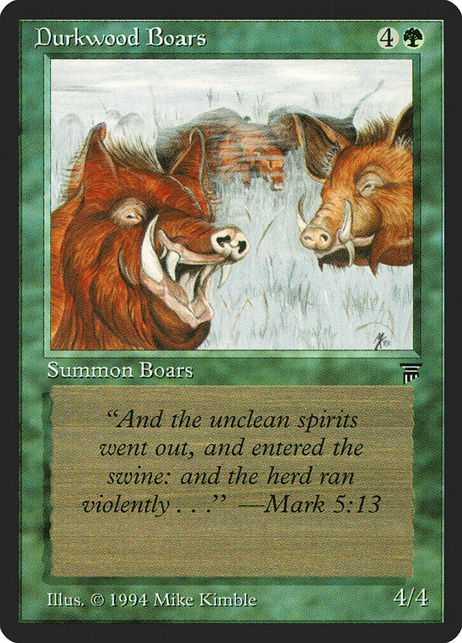 Durkwood Boars [Legends] | Tables and Towers