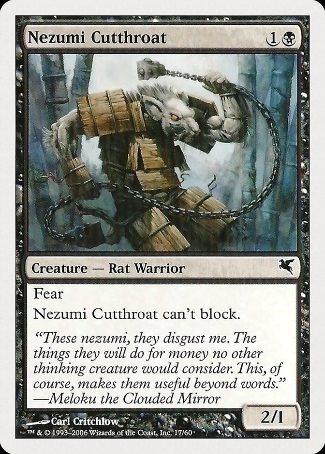 Nezumi Cutthroat (17) [Hachette UK] | Tables and Towers