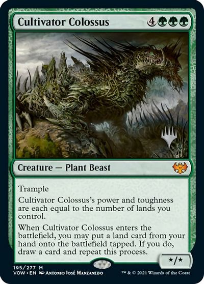 Cultivator Colossus (Promo Pack) [Innistrad: Crimson Vow Promos] | Tables and Towers