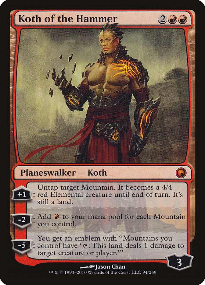 Koth of the Hammer [Scars of Mirrodin] | Tables and Towers