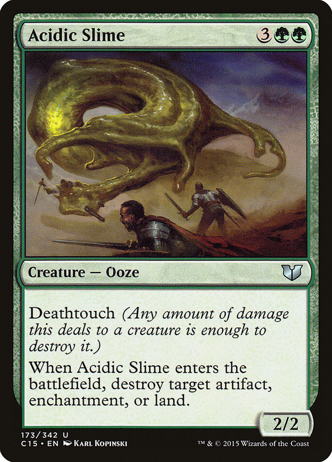 Acidic Slime [Commander 2015] | Tables and Towers