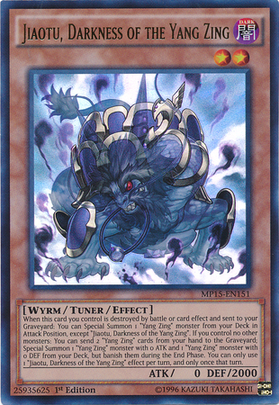 Jiaotu, Darkness of the Yang Zing [MP15-EN151] Ultra Rare | Tables and Towers