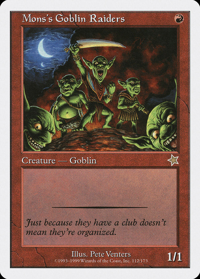 Mons's Goblin Raiders [Starter 1999] | Tables and Towers