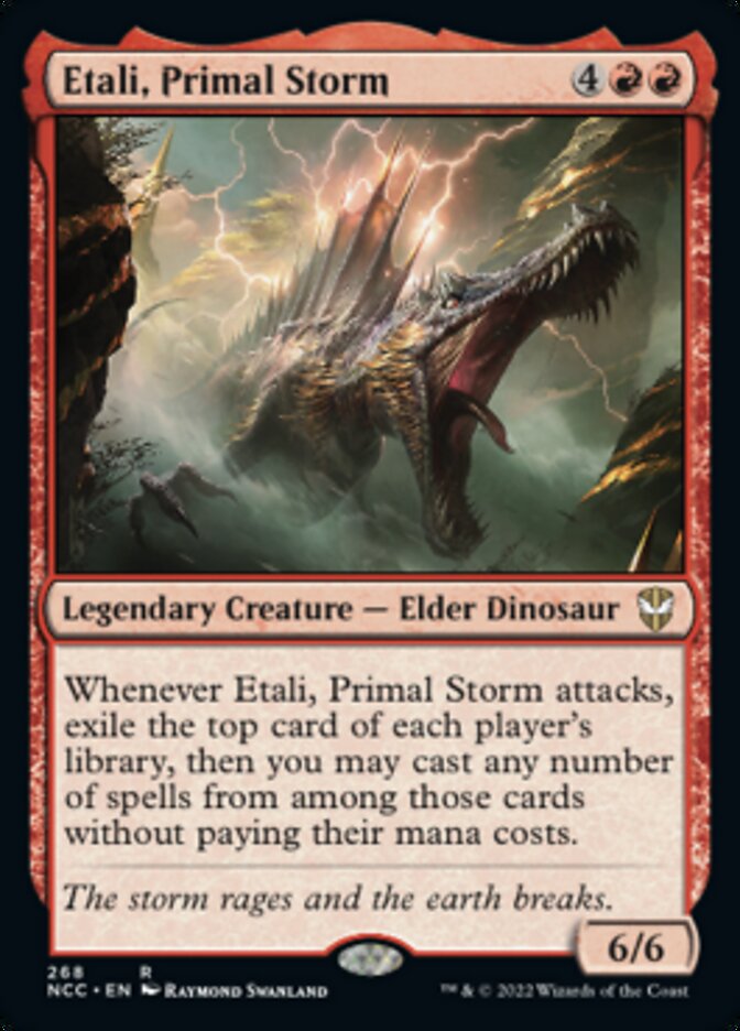 Etali, Primal Storm [Streets of New Capenna Commander] | Tables and Towers