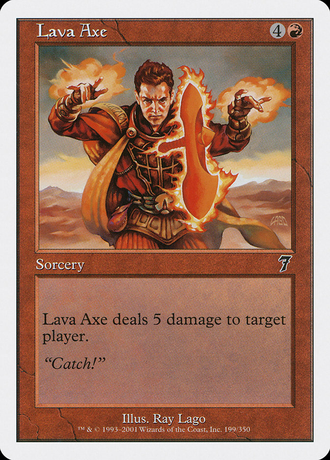 Lava Axe [Seventh Edition] | Tables and Towers