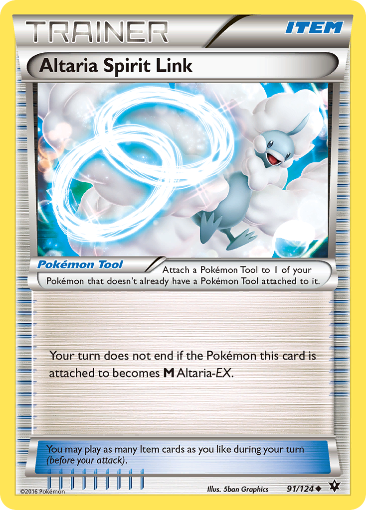 Altaria Spirit Link (91/124) [XY: Fates Collide] | Tables and Towers