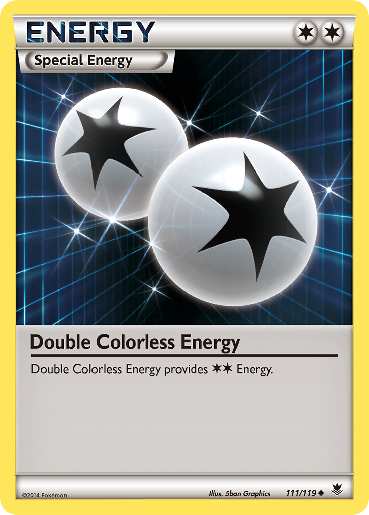 Double Colorless Energy (111/119) [XY: Phantom Forces] | Tables and Towers