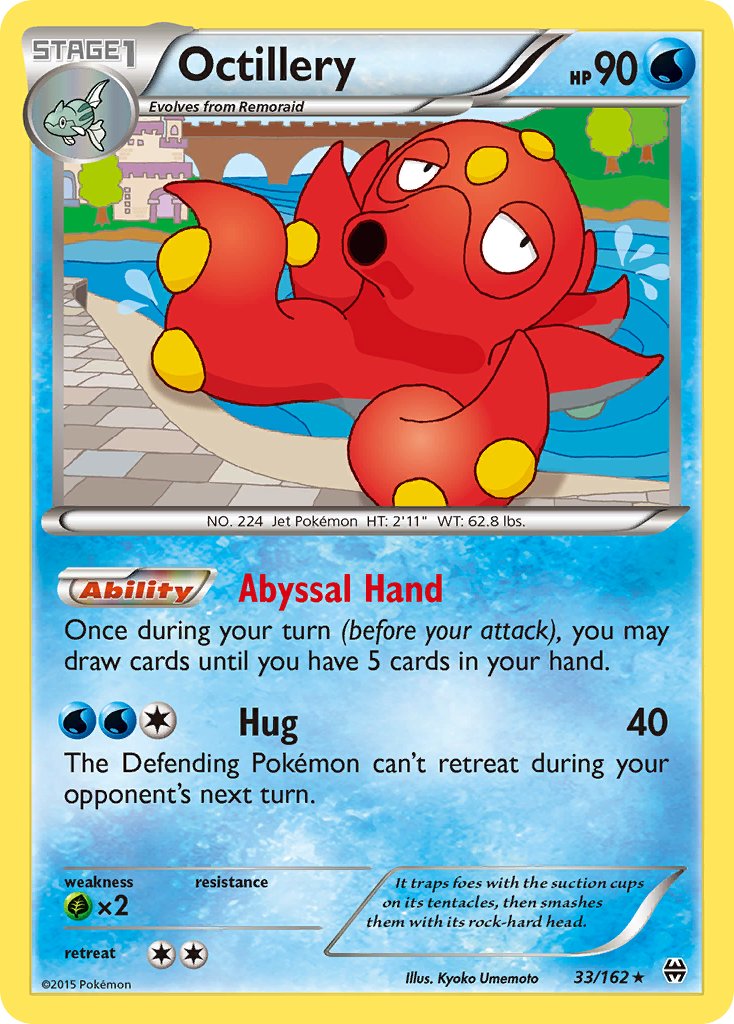 Octillery(33/162) (Theme Deck Exclusive) [XY: BREAKthrough] | Tables and Towers