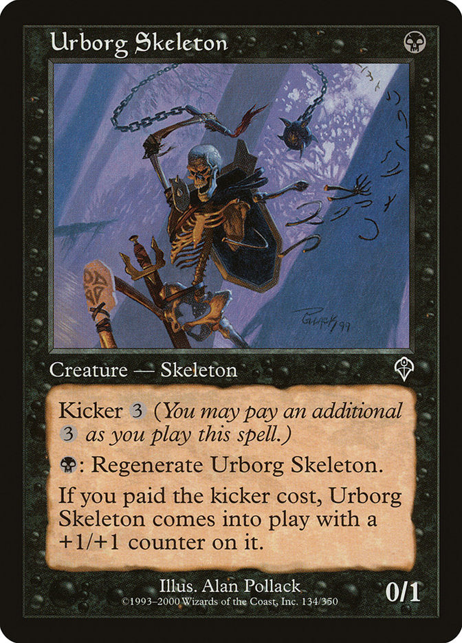 Urborg Skeleton [Invasion] | Tables and Towers