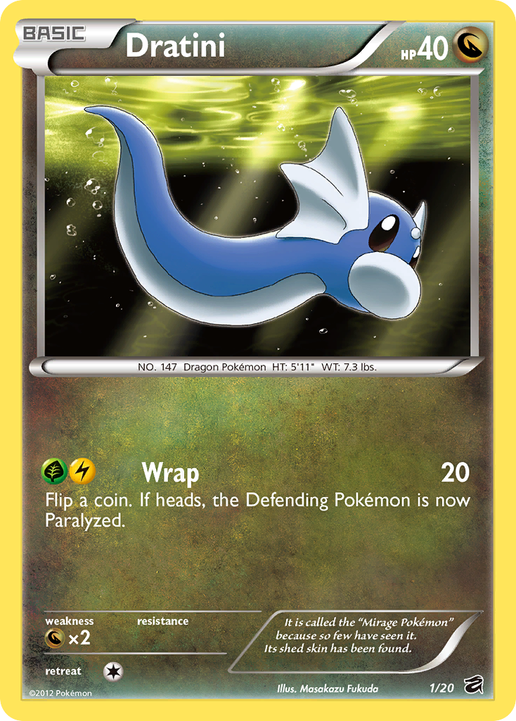 Dratini (1/20) [Black & White: Dragon Vault] | Tables and Towers