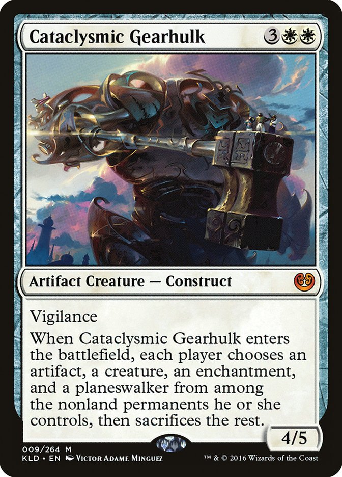 Cataclysmic Gearhulk [Kaladesh] | Tables and Towers