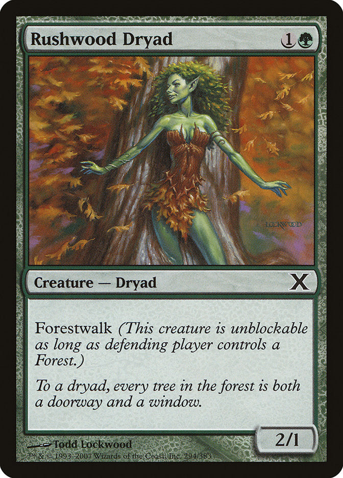 Rushwood Dryad [Tenth Edition] | Tables and Towers