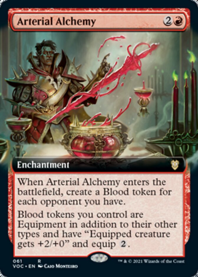 Arterial Alchemy (Extended Art) [Innistrad: Crimson Vow Commander] | Tables and Towers