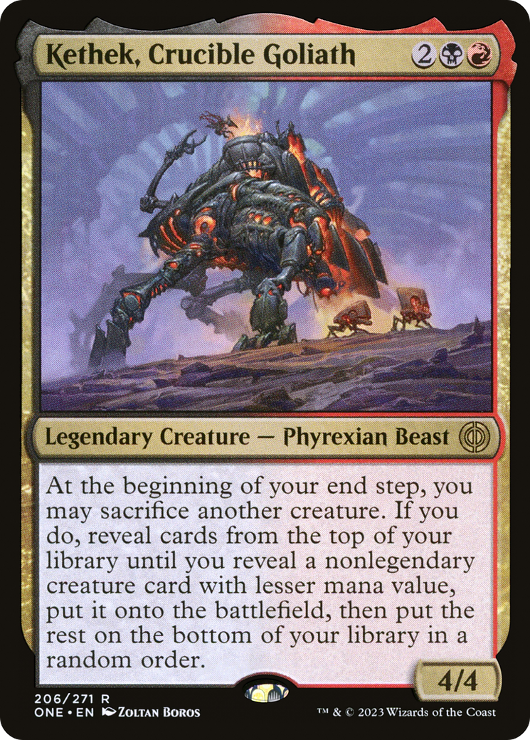 Kethek, Crucible Goliath [Phyrexia: All Will Be One] | Tables and Towers