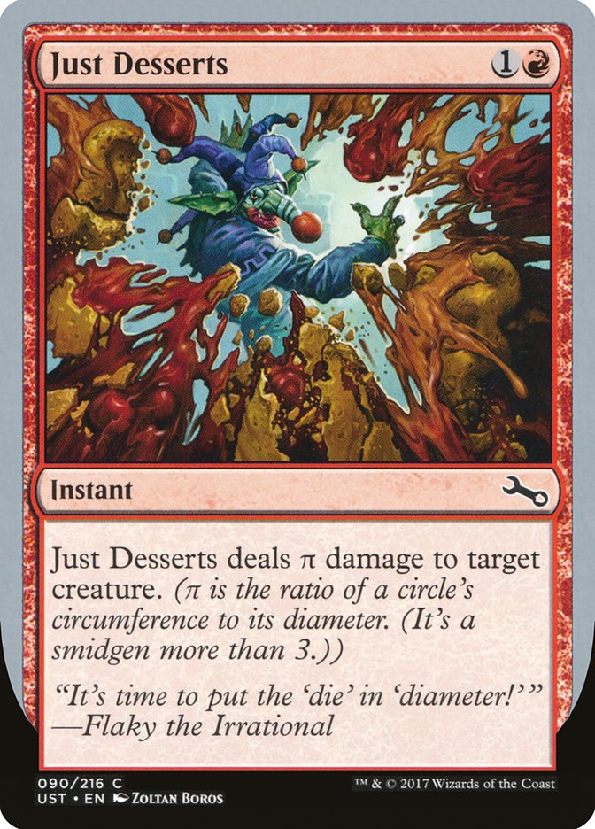 Just Desserts [Unstable] | Tables and Towers