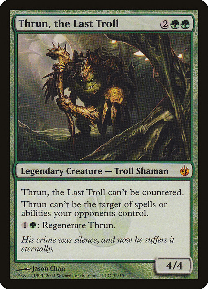 Thrun, the Last Troll [Mirrodin Besieged] | Tables and Towers