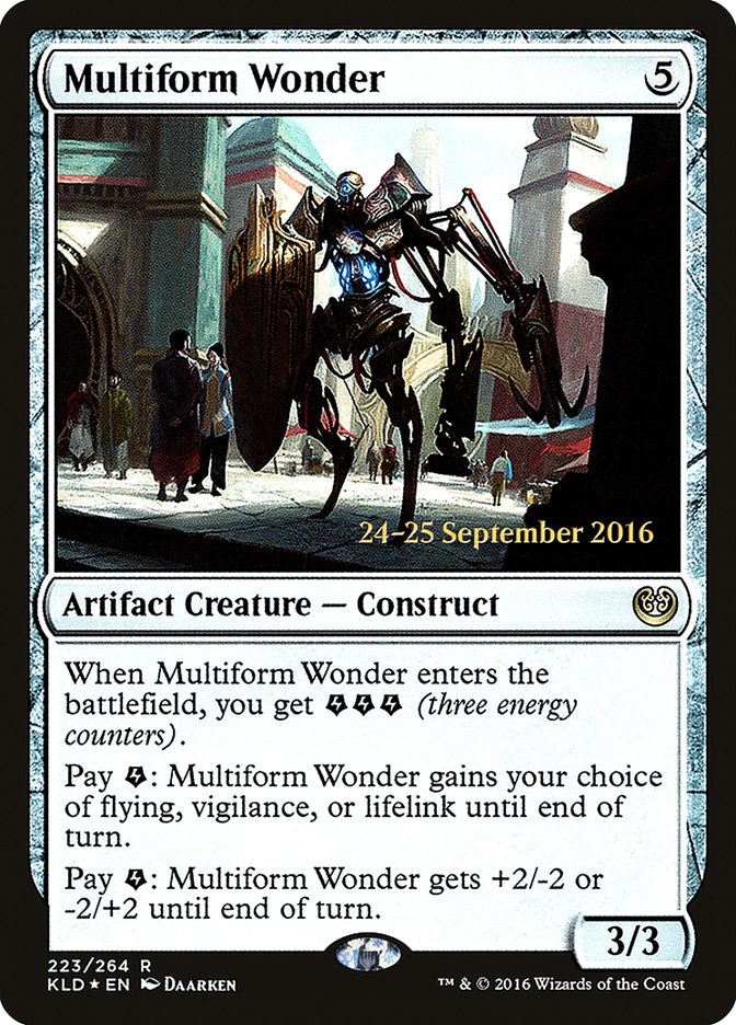 Multiform Wonder [Kaladesh Prerelease Promos] | Tables and Towers