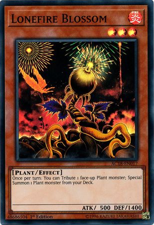 Lonefire Blossom [AC18-EN017] Super Rare | Tables and Towers