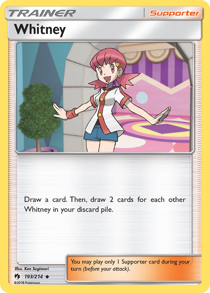 Whitney (193/214) [Sun & Moon: Lost Thunder] | Tables and Towers