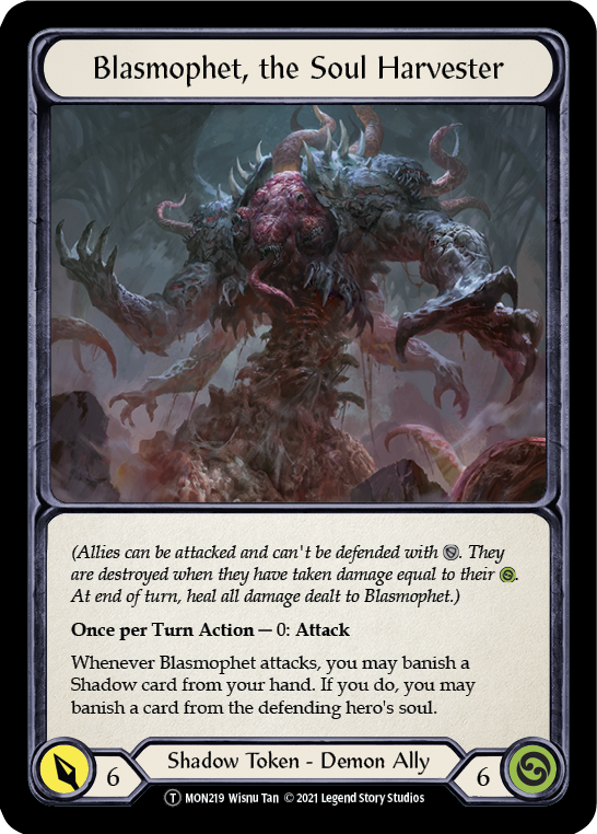 Blasmophet, the Soul Harvester // Ursur, the Soul Reaper [U-MON219 // U-MON220] (Monarch Unlimited)  Unlimited Normal | Tables and Towers