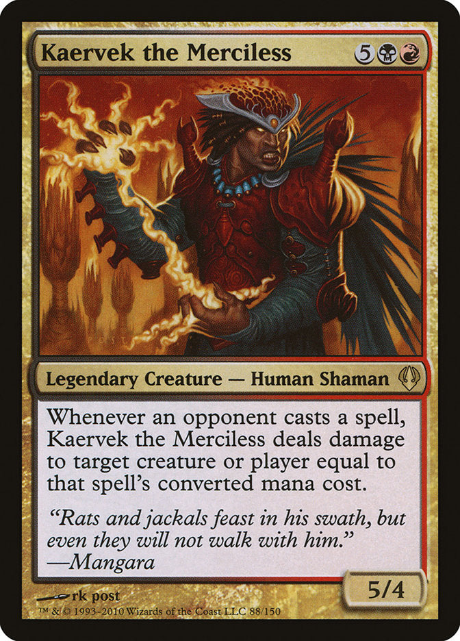 Kaervek the Merciless [Archenemy] | Tables and Towers