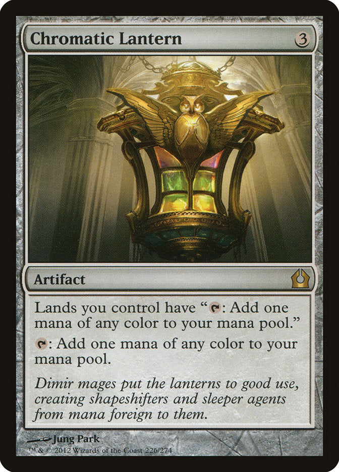 Chromatic Lantern [Return to Ravnica] | Tables and Towers