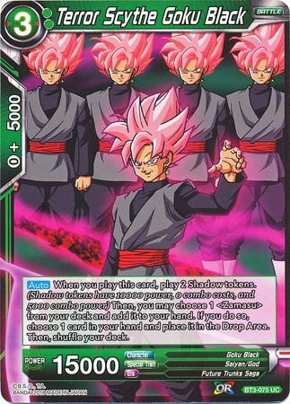 Terror Scythe Goku Black (BT3-075) [Cross Worlds] | Tables and Towers