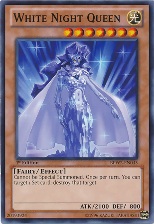 White Night Queen [BPW2-EN045] Common | Tables and Towers