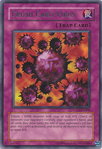 Crush Card Virus [TU01-EN006] Rare | Tables and Towers