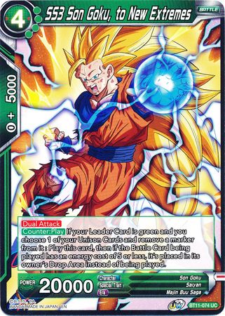 SS3 Son Goku, to New Extremes (BT11-074) [Vermilion Bloodline] | Tables and Towers