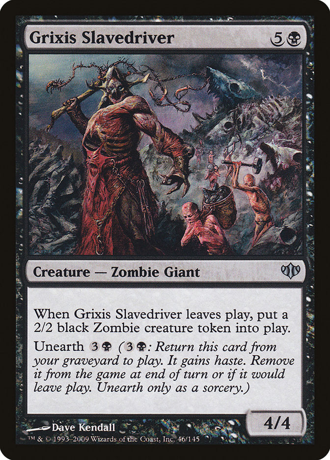 Grixis Slavedriver [Conflux] | Tables and Towers