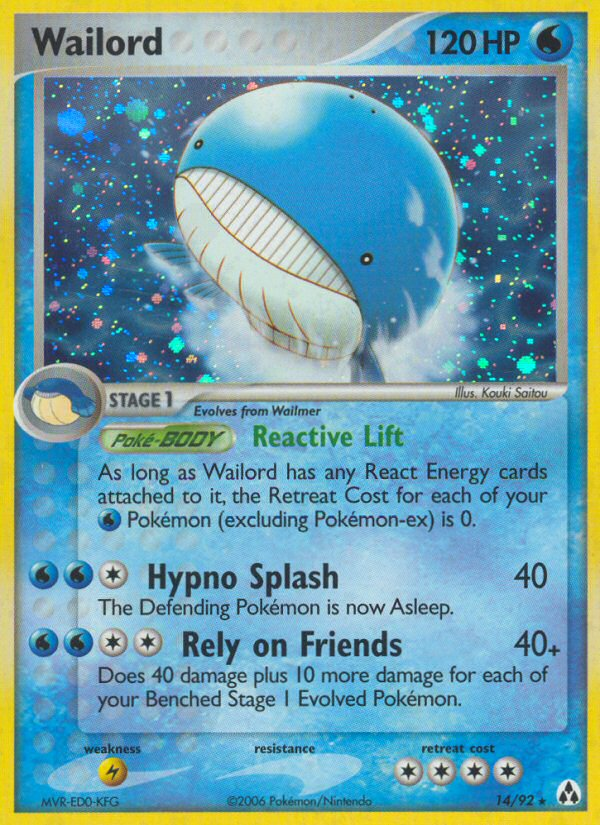 Wailord (14/92) [EX: Legend Maker] | Tables and Towers