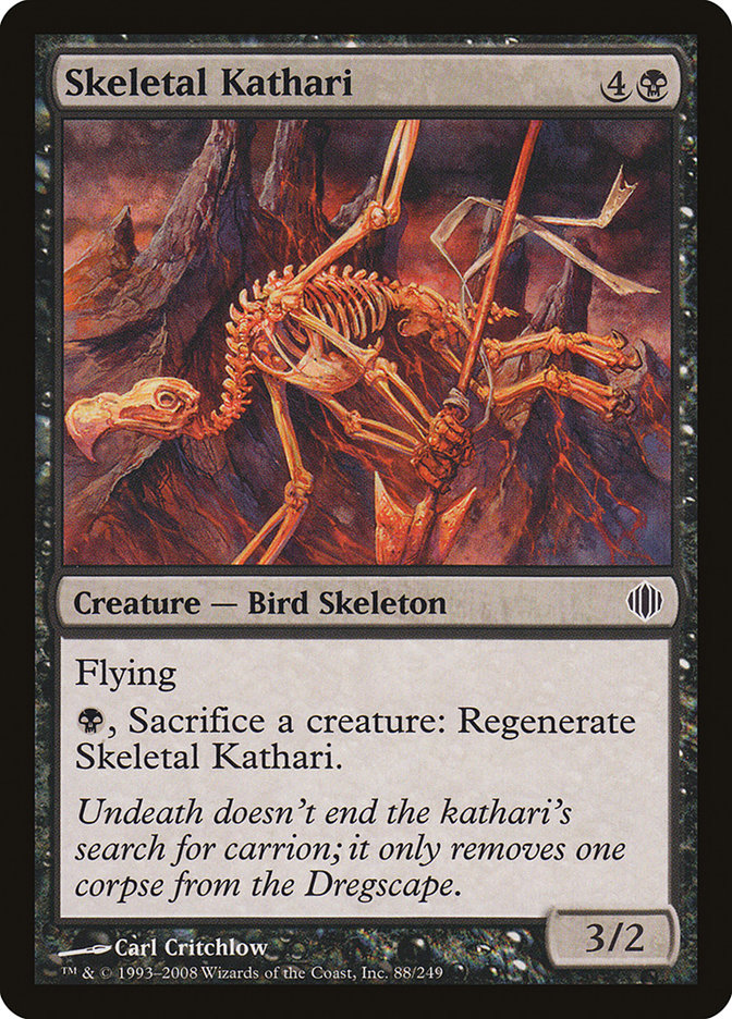 Skeletal Kathari [Shards of Alara] | Tables and Towers