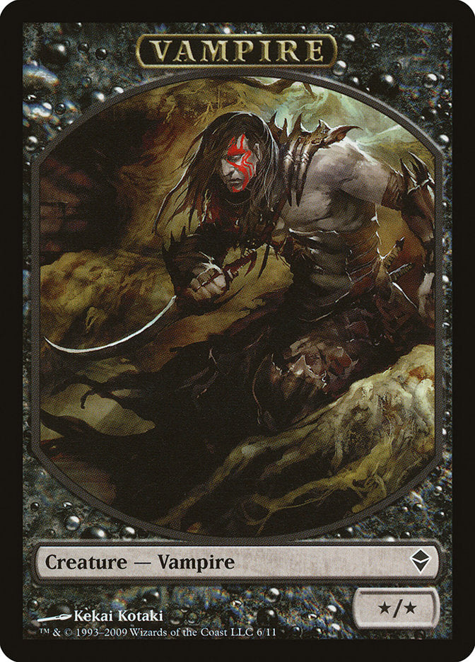 Vampire Token [Zendikar Tokens] | Tables and Towers