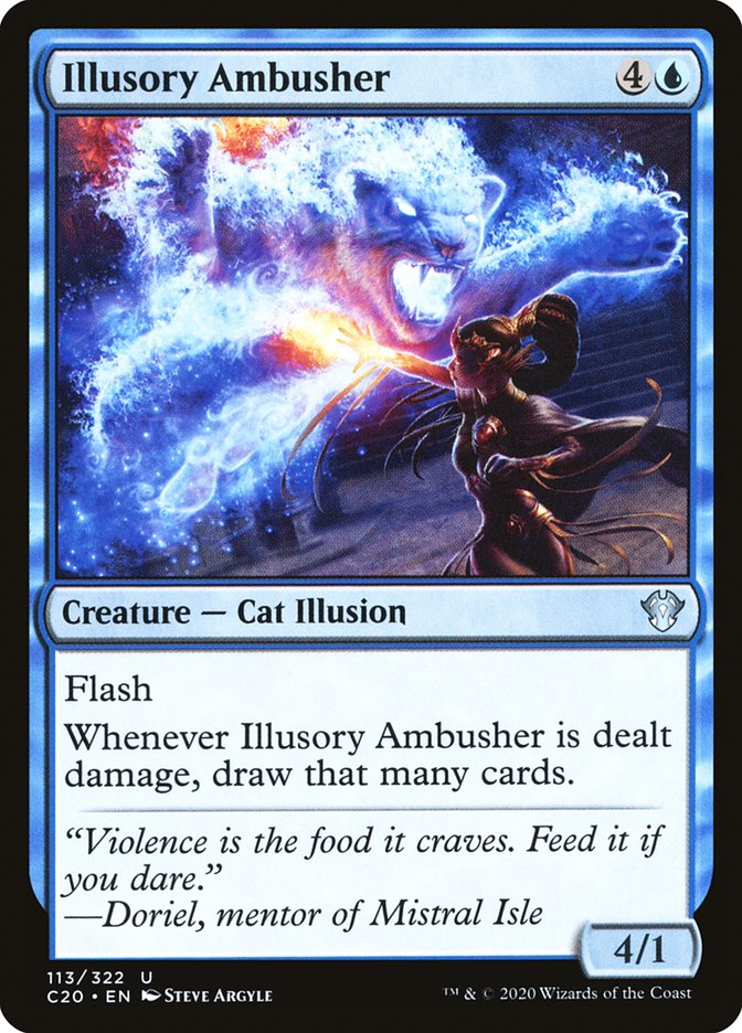 Illusory Ambusher [Commander 2020] | Tables and Towers