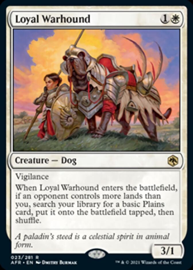 Loyal Warhound [Dungeons & Dragons: Adventures in the Forgotten Realms] | Tables and Towers