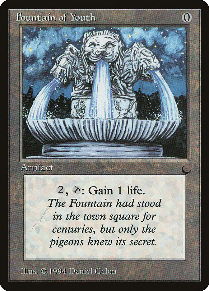 Fountain of Youth (Misprinted) [The Dark] | Tables and Towers