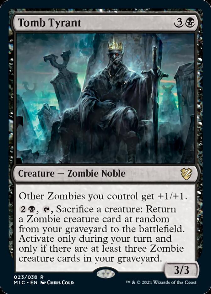 Tomb Tyrant [Innistrad: Midnight Hunt Commander] | Tables and Towers