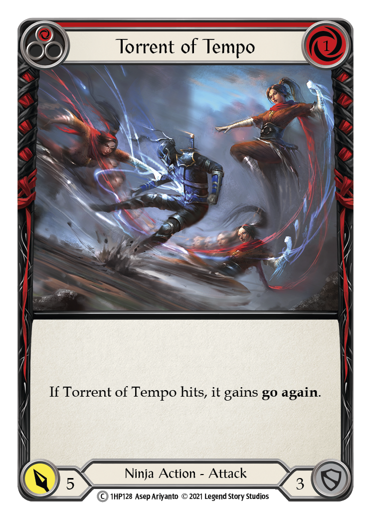 Torrent of Tempo (Red) [1HP128] (History Pack 1) | Tables and Towers