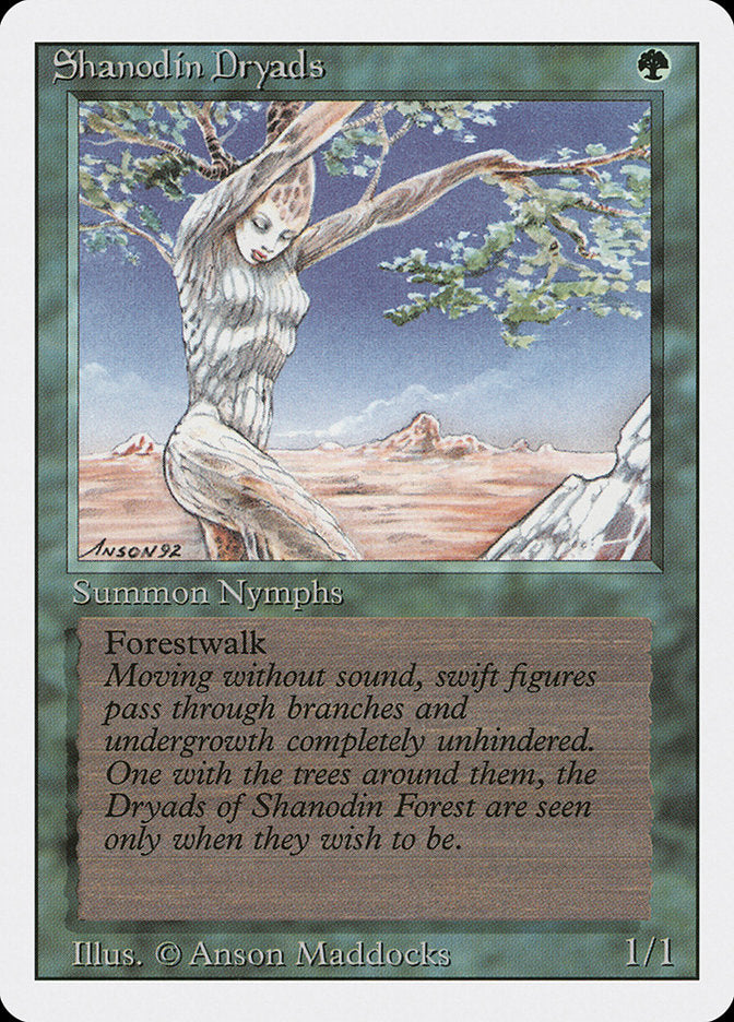 Shanodin Dryads [Revised Edition] | Tables and Towers