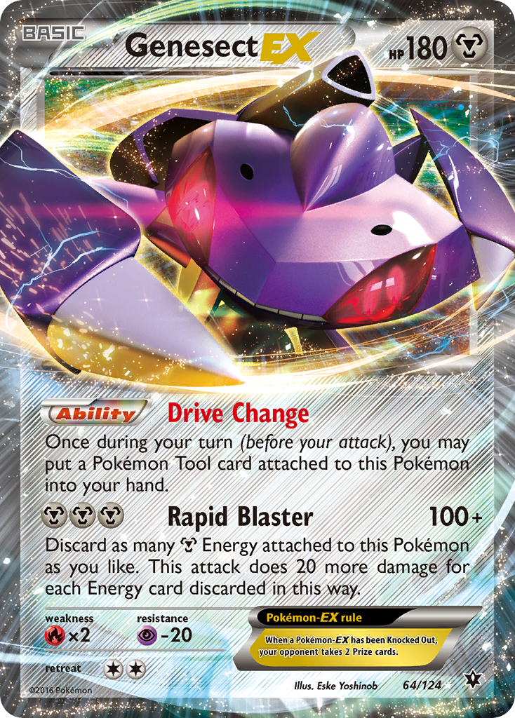 Genesect EX (64/124) [XY: Fates Collide] | Tables and Towers