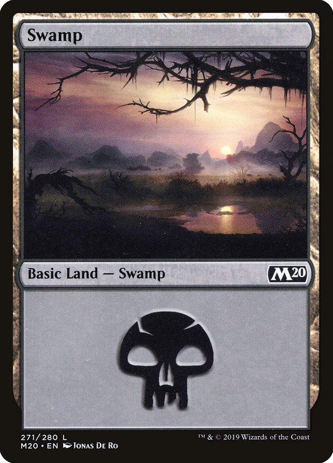 Swamp (271) [Core Set 2020] | Tables and Towers