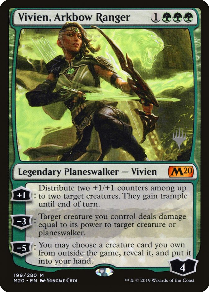 Vivien, Arkbow Ranger (Promo Pack) [Core Set 2020 Promos] | Tables and Towers