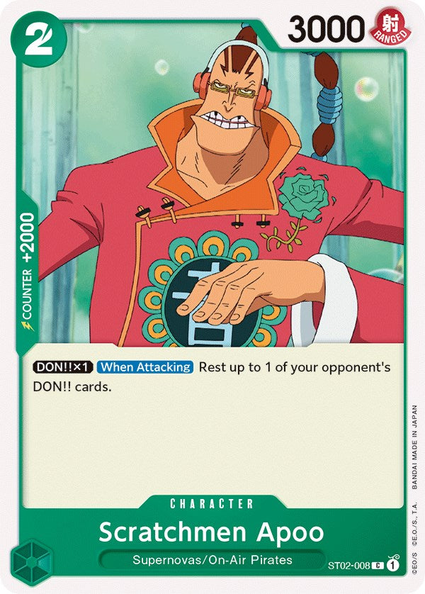 Scratchmen Apoo [Starter Deck: Worst Generation] | Tables and Towers